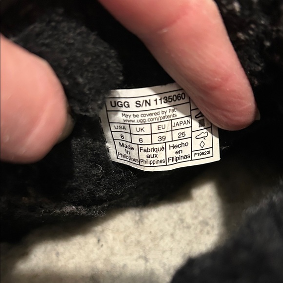 UGG Black Sequin Women's Platform boots - Picture 4 of 4